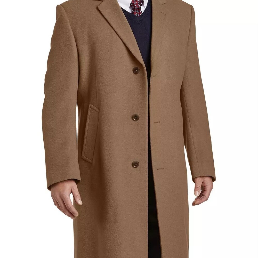 Kenneth Cole Paris Wool Blend Overcoat